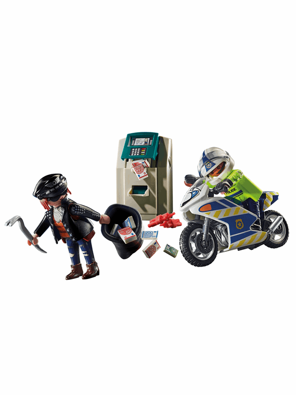 Playmobil City Action - Verfolgungsjagd auf Bankruber