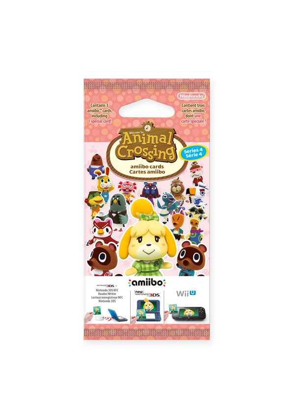 amiibo Animal Crossing - Zusätzliches Videospiel-Karten-Pack für Spielekonsole (Packung mit 6) - für New 3DS New 3DS XL Wii U