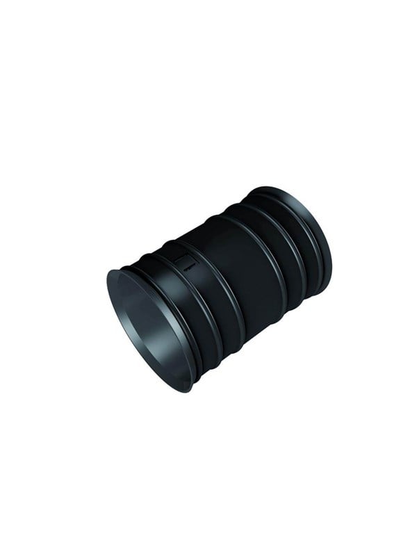 EVOPIPES Evocabevodrain coupling 110 mm black with soft hook