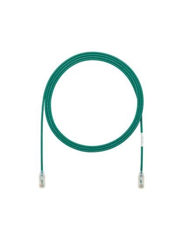 PANDUIT Copper patch cord sd cat6 utp 15m green - Grn - 1m