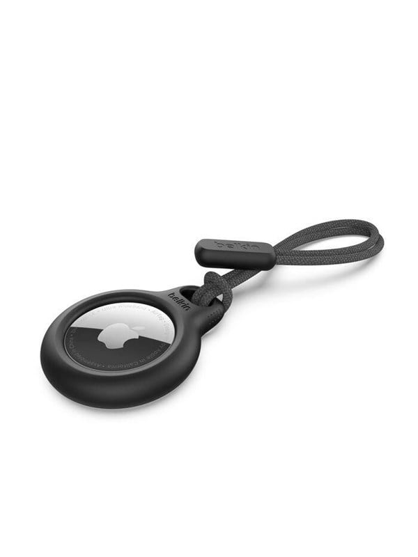 Belkin Schlüsselanhänger Apple AirTag Halterung schwarz 0745883786251 Belkin