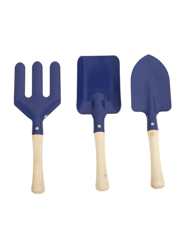 Green>it Junior gardening tool set 3 pcs. - blue