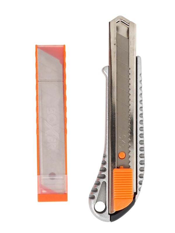 Boxer Utility knife 18 mm incl. 10 extra blades