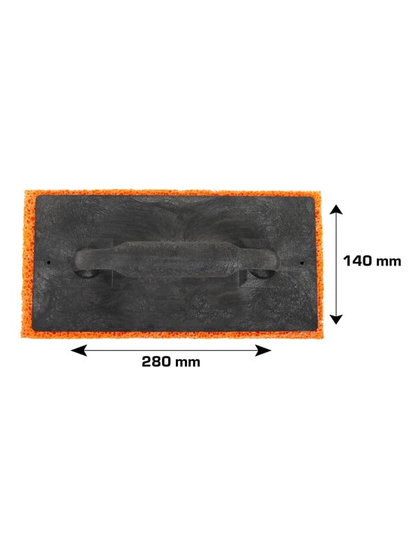 Work>it Plaster float rubber 140 x 280mm - 18mm