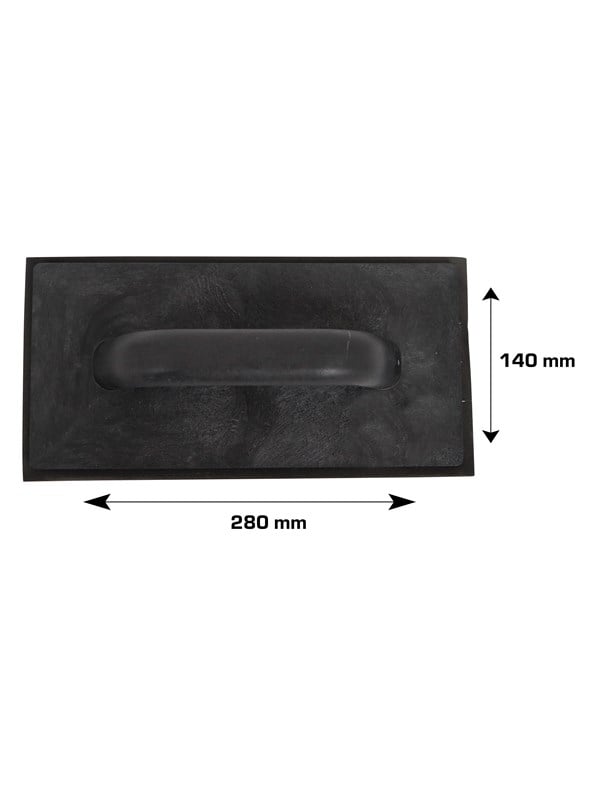 Work>it Plaster float 10mm Rubber 140 x 280mm