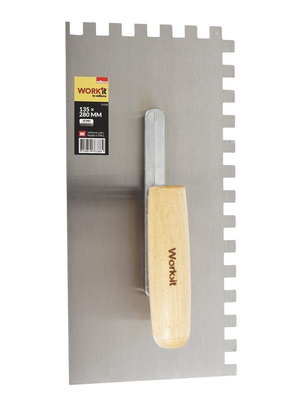 Work>it Notched trowel teeth 10mm