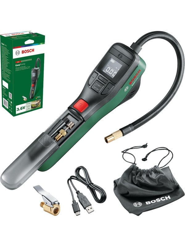 Image of BOSCH 603947000 - Mobiler Kompressor, 10 bar, Akku-Luftpumpe