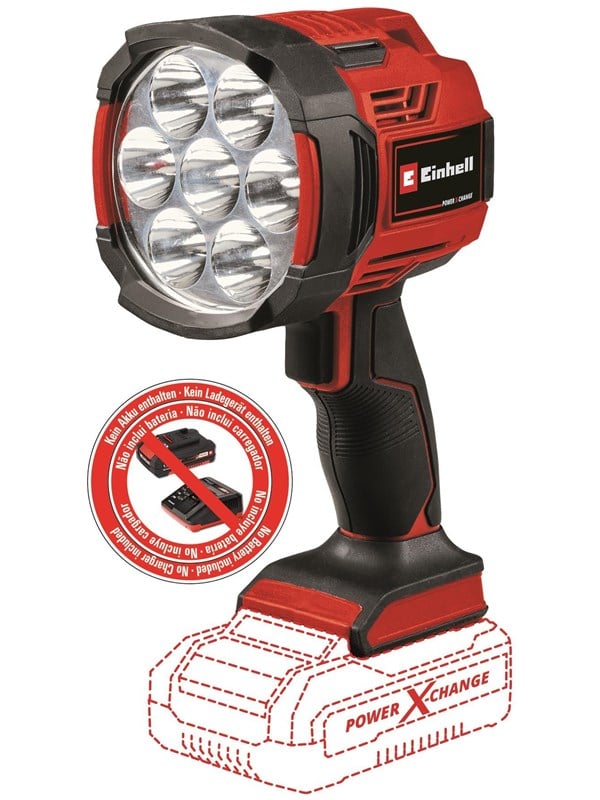 Einhell Akku-Lampe TE-CL 18/2500 LiAC-solo 4514145 - Image 10