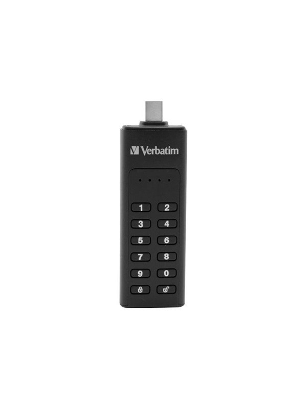 Keypad Secure - USB-Flash-Laufwerk - verschlüsselt - 64 GB - USB-C 31