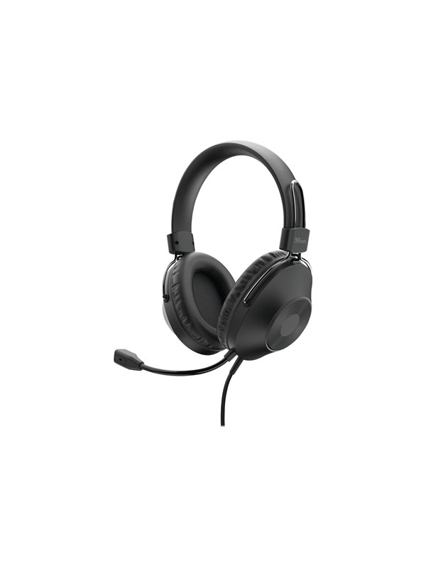 HS-250 Computer Over Ear Headset kabelgebunden Stereo Schwarz