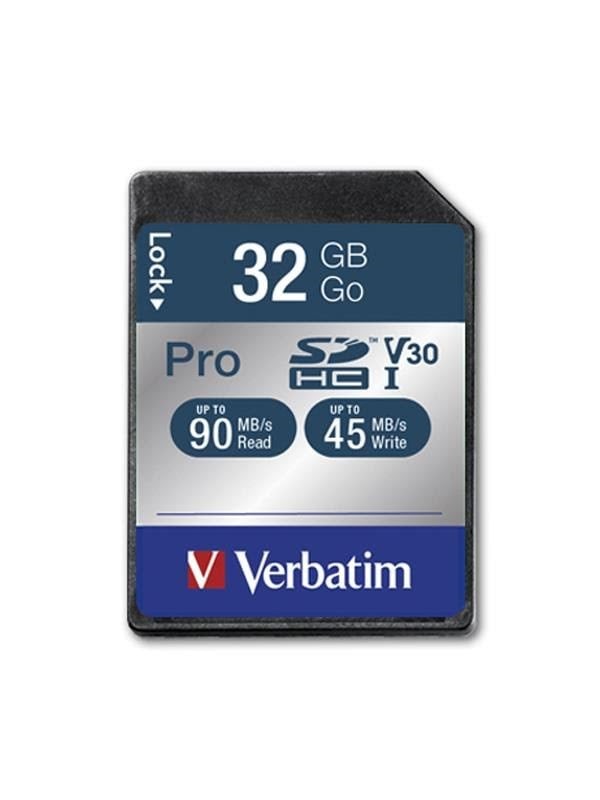 Verbatim PRO U3 SD - 90MBs - 32GB