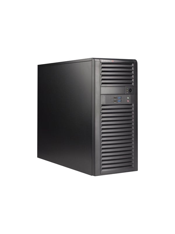 Supermicro SC732 D4-668B - Gehuse - Tower - Schwarz