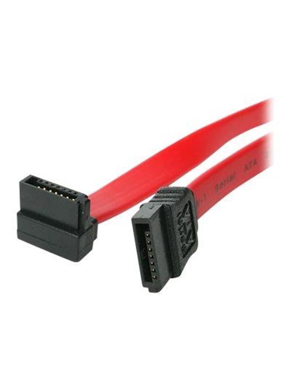 StarTechcom 6in SATA to Right Angle SATA Serial ATA Cable - 6in SATA Cable - left angle SATA Cable - angled SATA Cable - SATA cable - 1524 cm