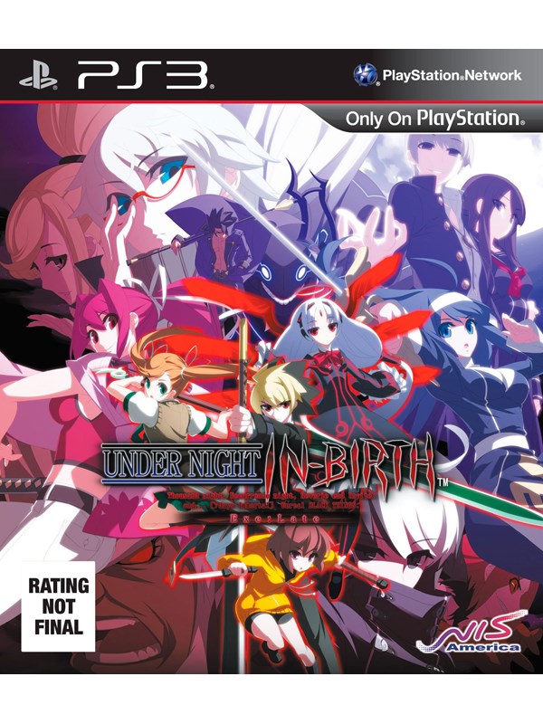 Under Night In-Birth Exe:Late - Sony PlayStation 3 - Fighting - PEGI 16