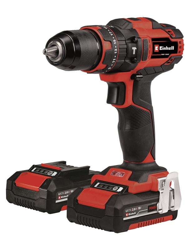 Image of Einhell Cordless Impact Drill TE-CD 18/40 Li-i +64 (2x2.0Ah)
