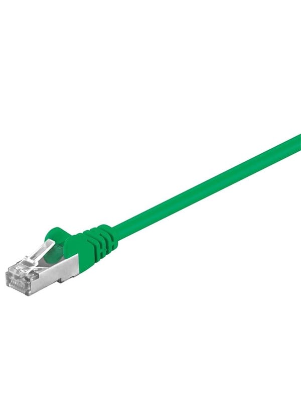 Pro CAT 5e patchcable SF/UTP green 0.5 m - Grün - 0.5m