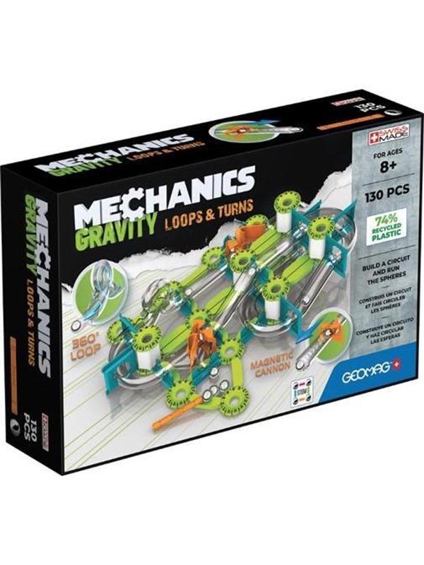 Geomag Mechanics Gravity Recycled Loops&Turns 130