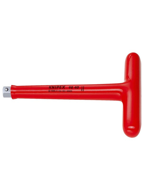 KNIPEX Quergriffe mit Außenvierkant 3 8 oder 1 2