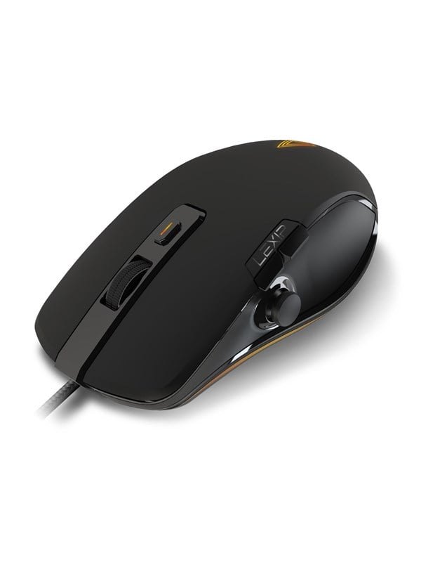 Lexip NP93 - mouse - USB - neptunium alpha - Maus Schwarz