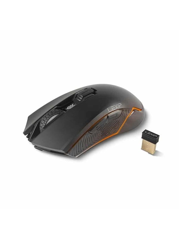 Lexip AR18 - mouse - Wi-Fi - Maus Schwarz