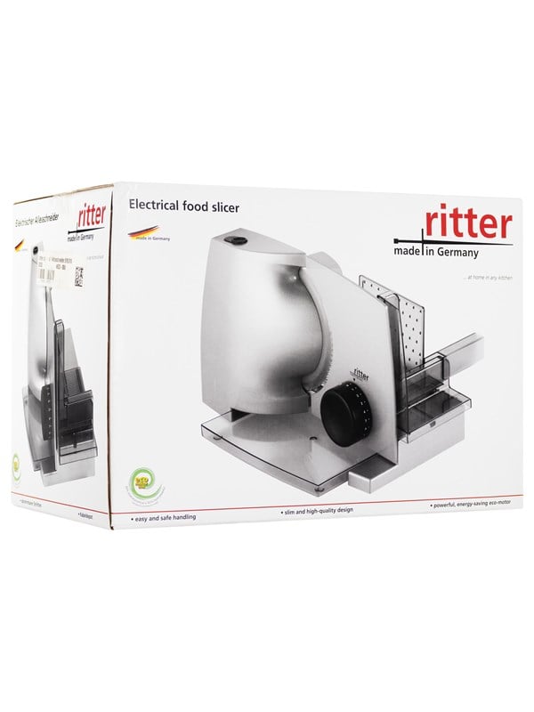 ritter compact 1 Elektrischer Allesschneider aus Metall – Made in Germany
