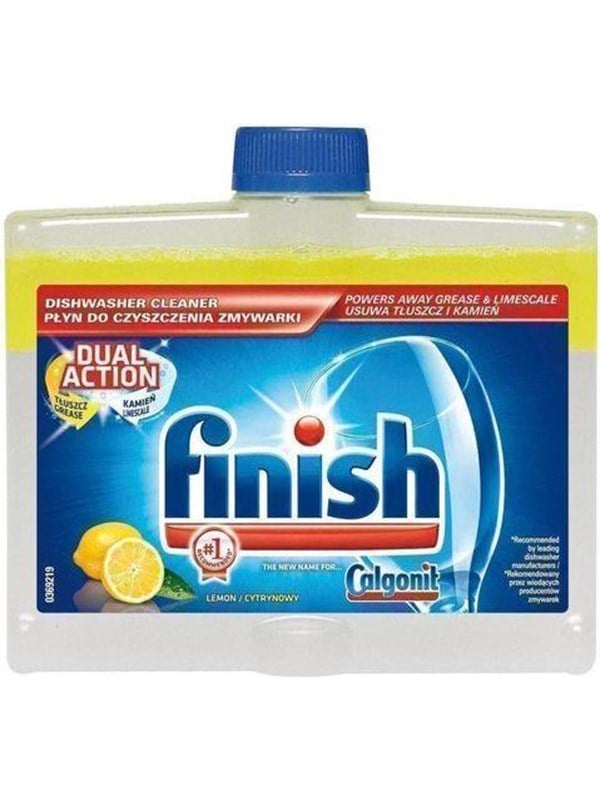 Finish Lemon Dishwasher Cleaning Fluid 250ml