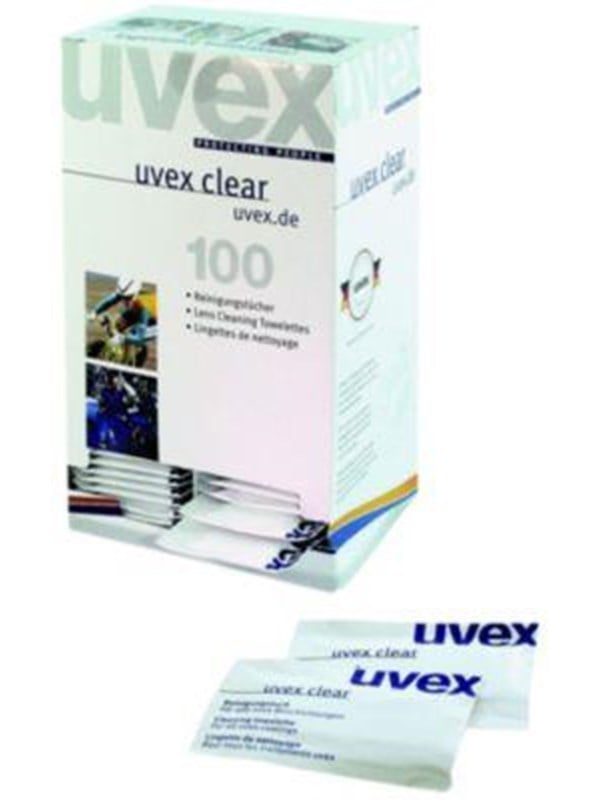 Uvex Tri-Clens cleaning towel - pack of 100