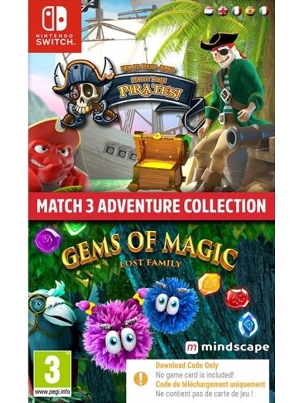 Match 3 Adventure Collection (Code in a Box) - Nintendo Switch - Puzzle - PEGI 3