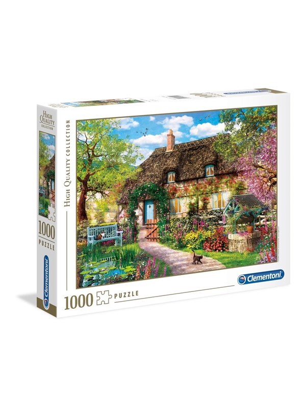 Puzzle mit 1000 Teilen Clementoni The Old Cottage High Quality