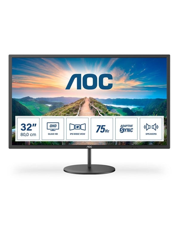 32 AOC Q32V4 - 2560x1440 QHD - 75Hz - IPS