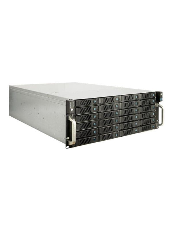 Inter-Tech IPC 4U-4736 - Gehuse - Server Rack - Schwarz