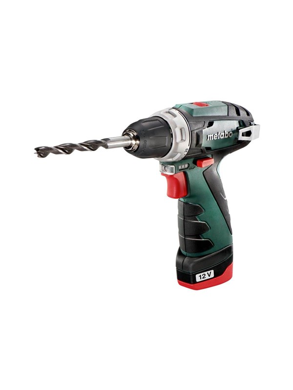 PowerMaxx BS Basic 600984000 Akku-Bohrschrauber 12 V 20 Ah Li-Ion inkl 2 Akku inkl Ladegerät