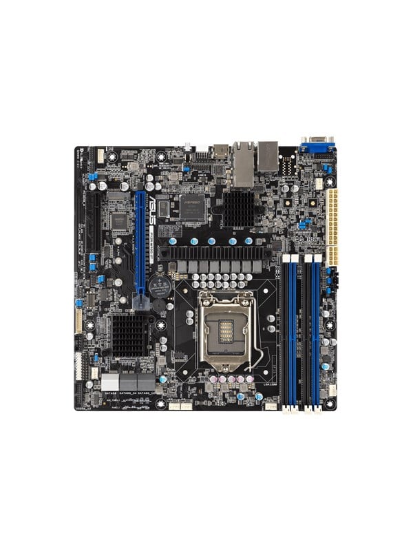 ASUS P12R-M10G-2T Mainboard - Intel C252 - Intel LGA1200 - DDR4 RAM - Micro-ATX
