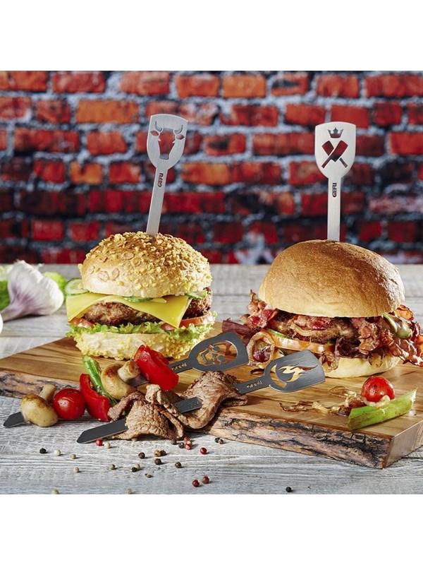 GEFU Hamburgerspiee 2 Stck TORRO Bull  Axt