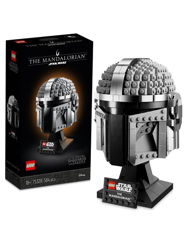 Image of LEGO Star Wars 75328 Mandalorianer Helm