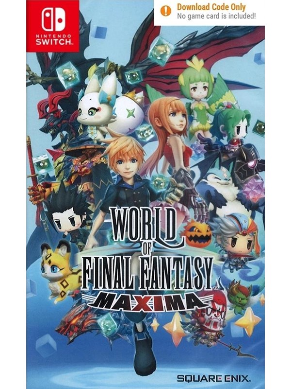 World of Final Fantasy Maxima (Code in a Box) - Nintendo Switch - RPG - PEGI 12