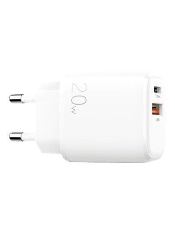 SiGN Quick Charger USB & USB-C PD & Q.C3.0 3.5A 20W - White