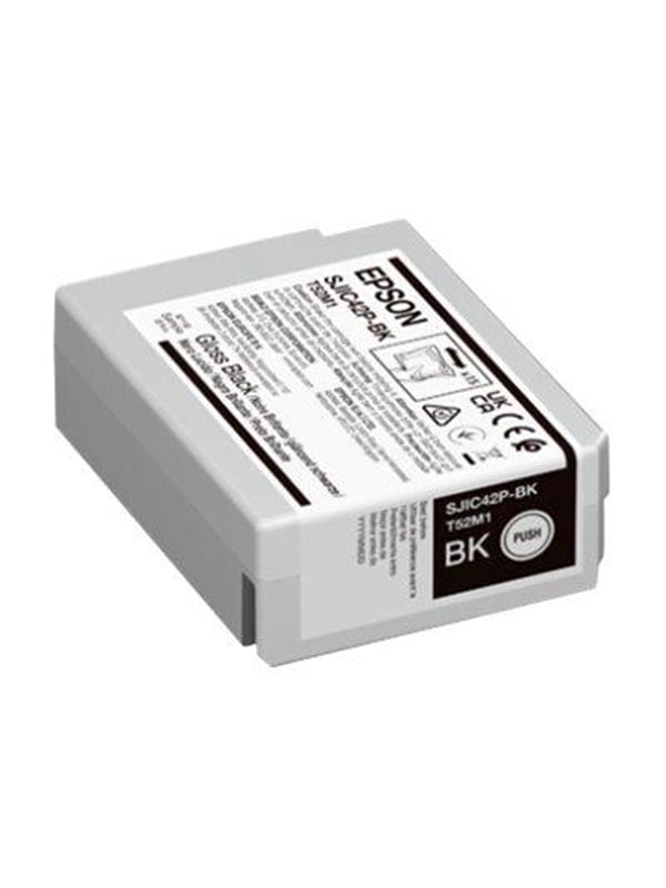 Epson SJIC42P-BK - black - original - ink cartridge