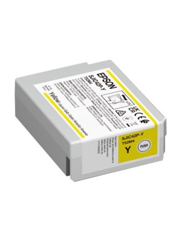 Epson SJIC42P-Y - yellow - original - ink cartridge