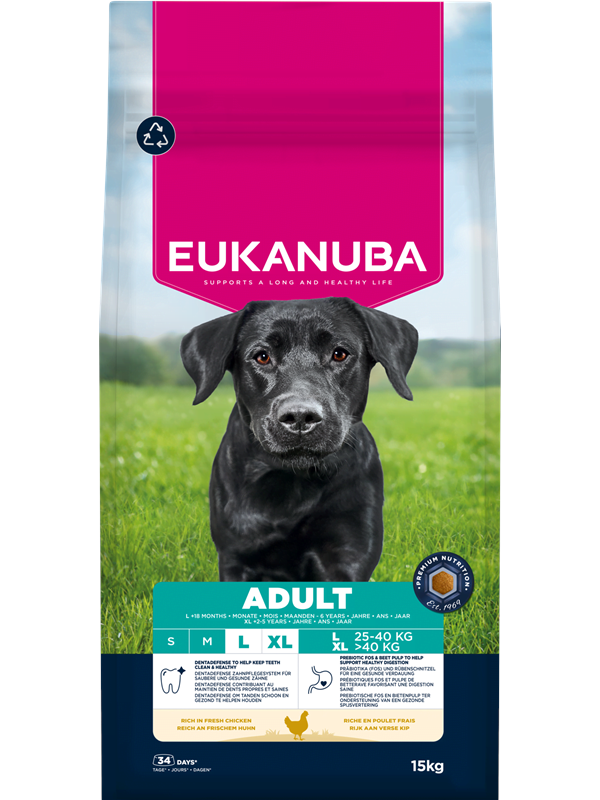 Eukanuba Adult Large Breed Fresh Chicken 15kg
