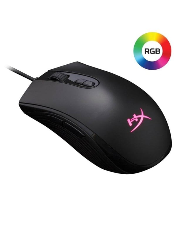 HyperX Pulsefire Core Gaming-Maus Kabelgebunden Optisch Schwarz 7 Tasten 3200 dpi Beleuchtet