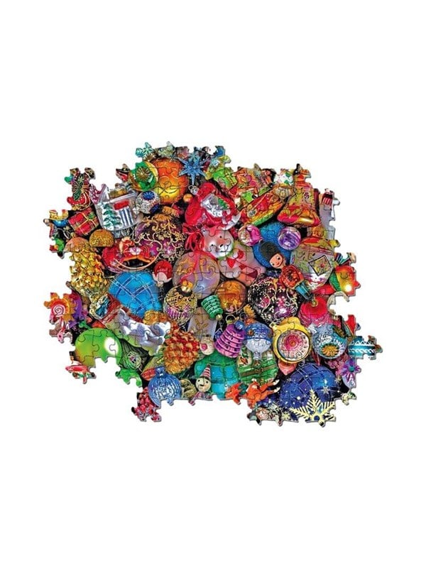 Clementoni Puzzle Impossible Jolly Christmas 1000-teilig