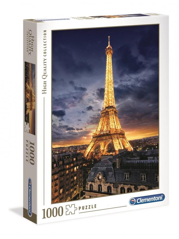Puzzle mit 1000 Teilen Clementoni Tour Eiffel High Quality