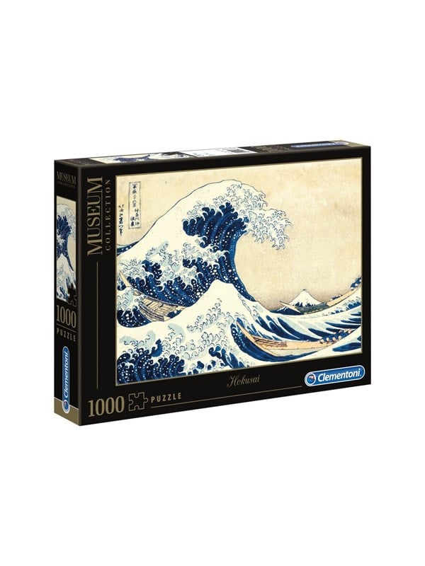 Clementoni Puzzle MUSEUM LA GRANDE ONDA DI HOKUSA 1000-teilig