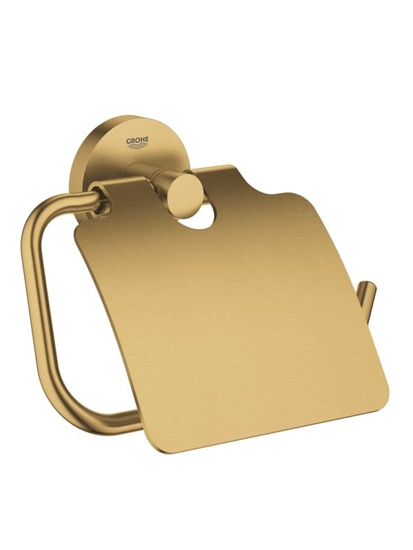 Grohe Essentials Toilet roll holder brushed cool sunrise