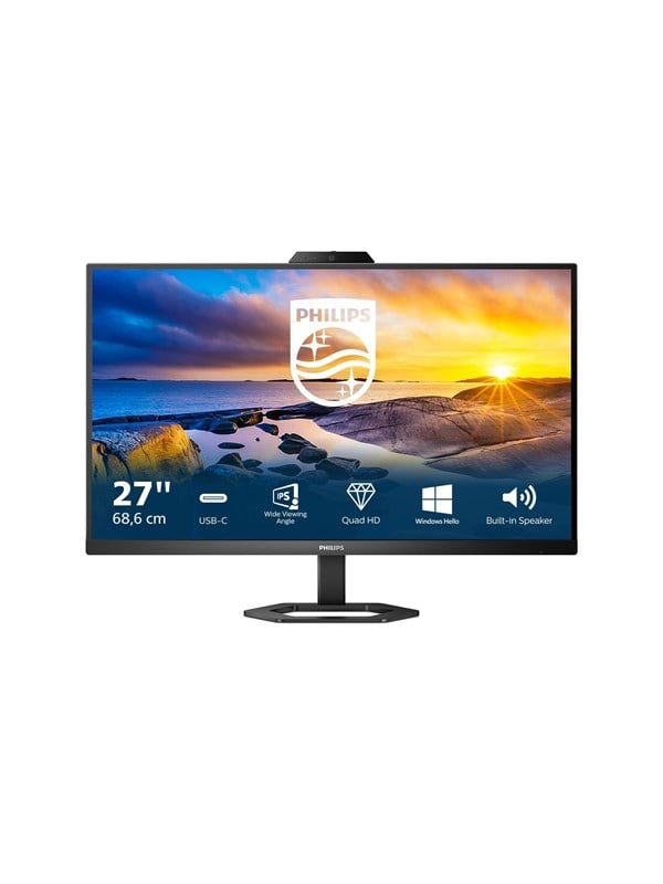 Image of 27" Philips 27E1N5600HE - 2560x1440 (QHD) - 75Hz - IPS - 65W USB-C