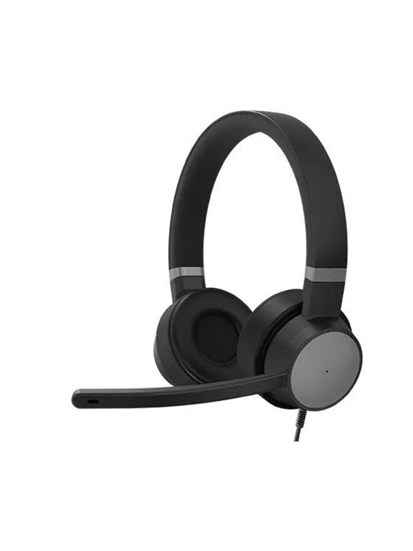 Go Computer On Ear Headset kabelgebunden Stereo Schwarz Mikrofon-Rauschunterdrückung Lautstärkeregelung Mikrofon-Stummschaltung
