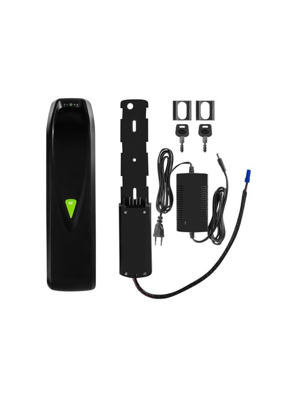 Green Cell PowerMove battery - 36V down tube -  AC power adapter - Li-Ion - EC5