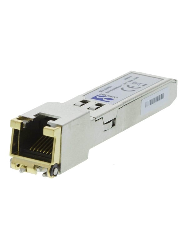Deltaco SFP 1000Base-T RJ45 Cat5 100m
