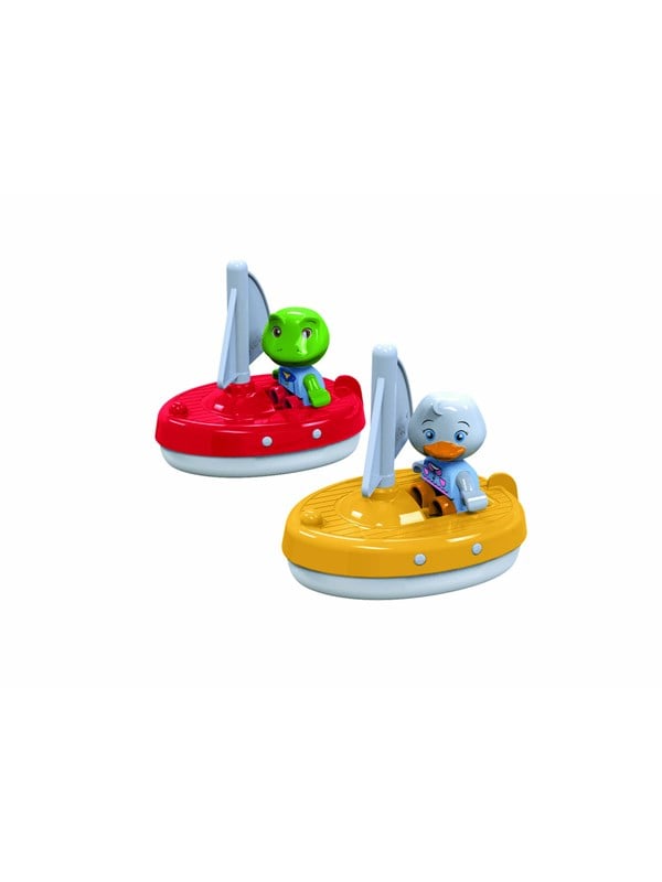 Image of Aquaplay 2 Segelboote + 2 Figuren